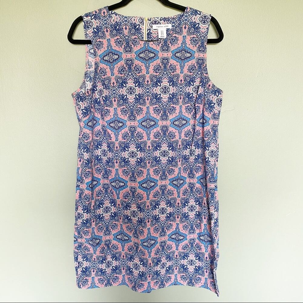 Tabitha Webb | Sleeveless Paisley Shift Dress